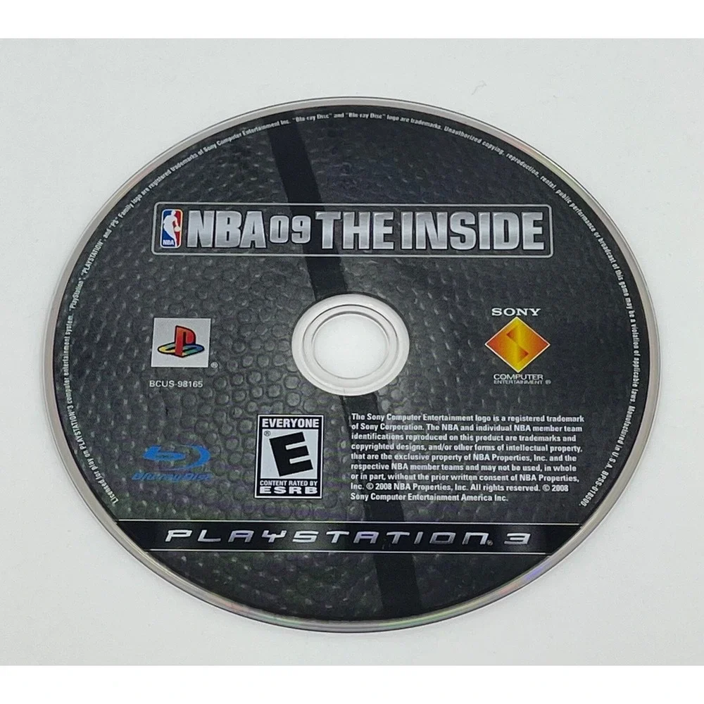 Playstation game lot - PS3 NBA 2K12 - NBA 09 The inside - Disc Only -‎ Tested
